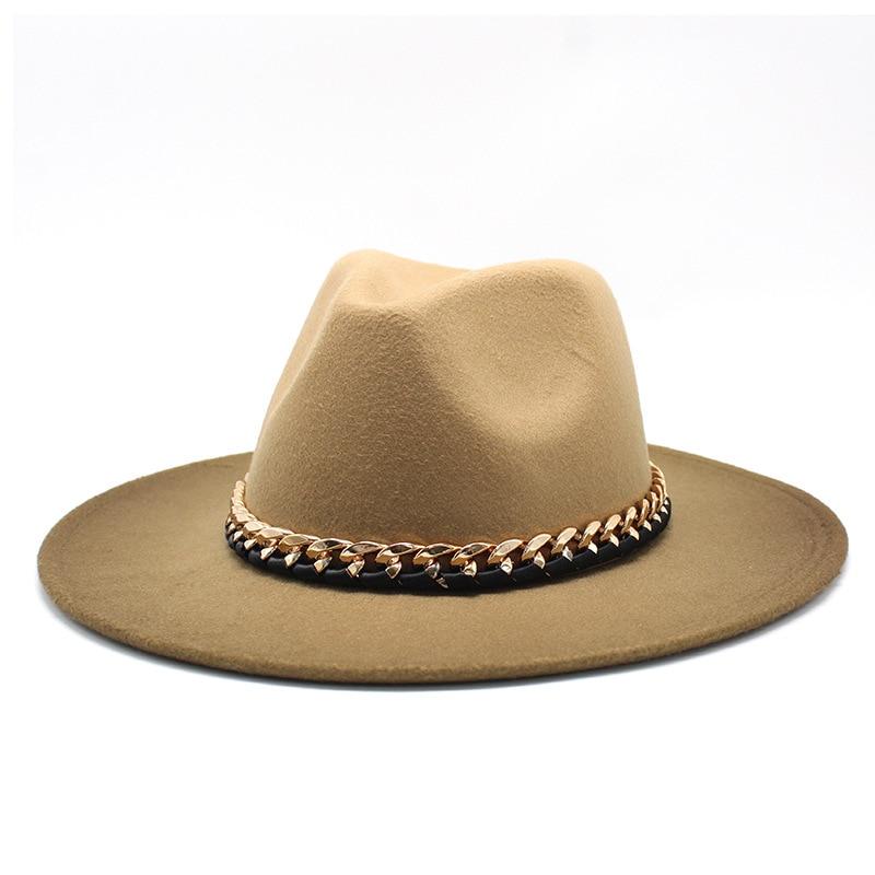 Woolen Fedoras Top Hat 