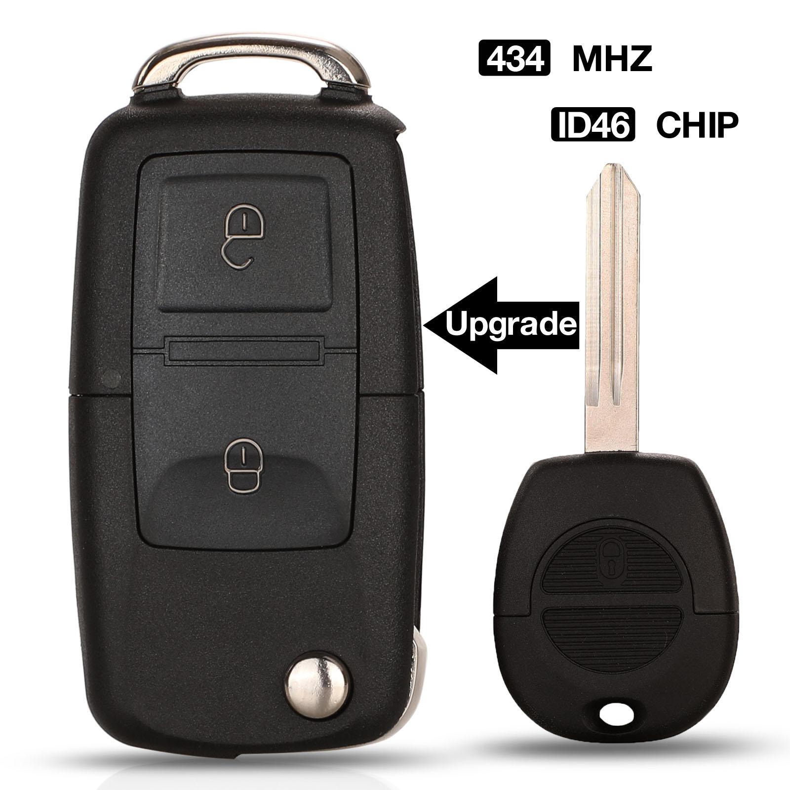 

jingyuqin 434 МГц ID46 чип-ключ с дистанционным управлением для NISSAN Pulsar Patrol Primera Xtrail Terrano Almera Micra NSN11 NSN14 Blade 4D60 лунный камень синий