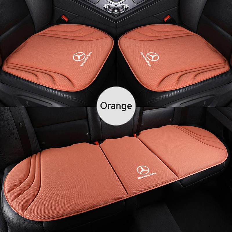 Car Seat Cushion Front Rear Breathable Anti-Slip Cover Seat For Mercedes Benz Amg A C GLC GLA GLE W205 W212 W213 X253 X156 W166 OD5