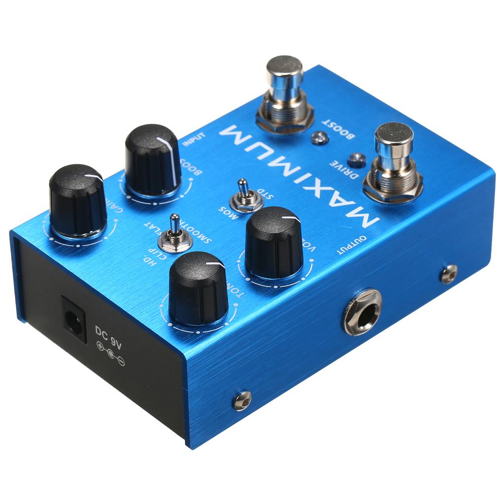 IRIN Overdrive Guitar Effect Pedal 2 Toggle Mode Switch Tone Gain Volume Boost Controls for Electric Guitar   MAXIMUM