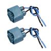 YUNPICAR HB3 9006 LED Genuine Coupler Female Reverse Conversion Wiring Extension Repair Socket Headlight