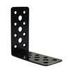 DAIDOHANT (Reinforcement Hardware) Black Multi-Purpose L-Shaped Steel (W)40x(A)85x(B)85mm (1 Piece) 69108