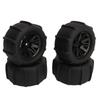 4Pcs Strong Grip Pattern RC Tire Wheel for WLtoys 144001/144010/124016/124017/124018/124019 RC Car