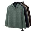 Men's Faux Two-Piece Knit Long-Sleeve Thermal Top