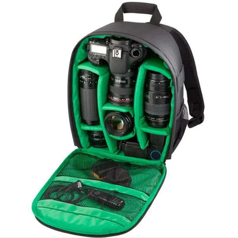 Outdoor Camera Backpack Video Digital Shoulder Camera Bag Waterproof Photo Knapsack Case DSLR For Canon Nikon Sony Olympus Fuji