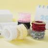 Handcrafted Beaded Yarn Pearl Ribbon for Flower Packaging and Accessories