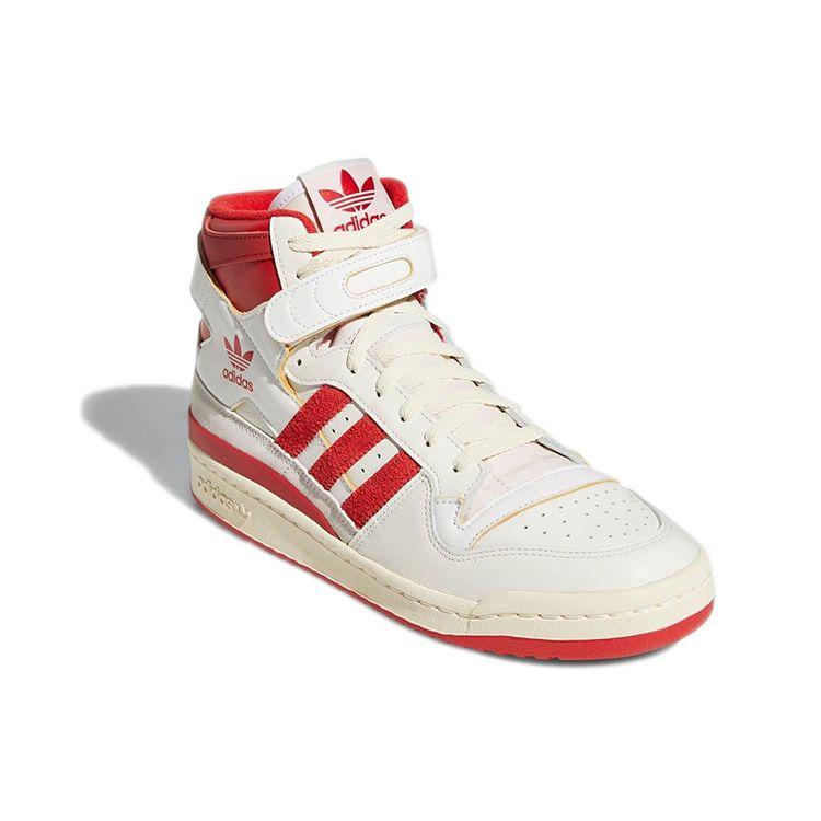 Adidas Tênis Unissex Forum 84 High Team Power Red Branco Nuvem-Branco Branco Creme GY6972