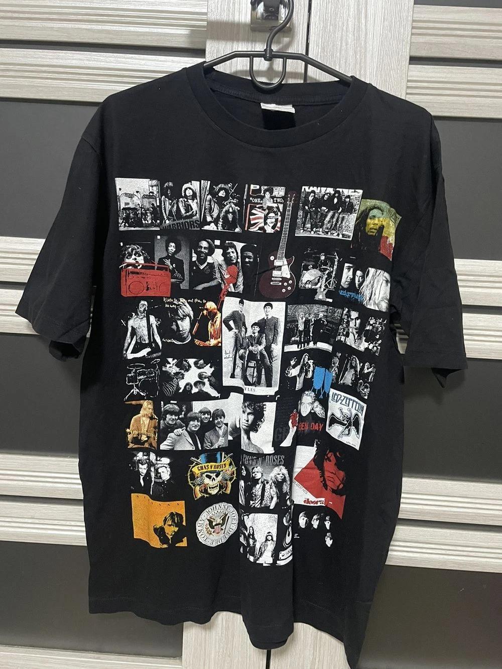 Monster Of Rock Graphic Band Rare 90 s Black Unisex Tshirt Reprint S-5XL KH11504 L