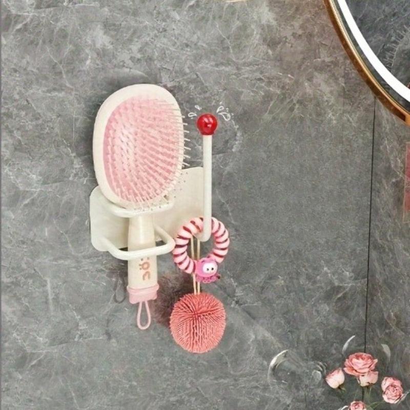 1pc Wall Coat Hook Coat Key Hook Living Room Bedroom Storage Hook Wall Non-marking Decoration Multi-functional Hook Accessories