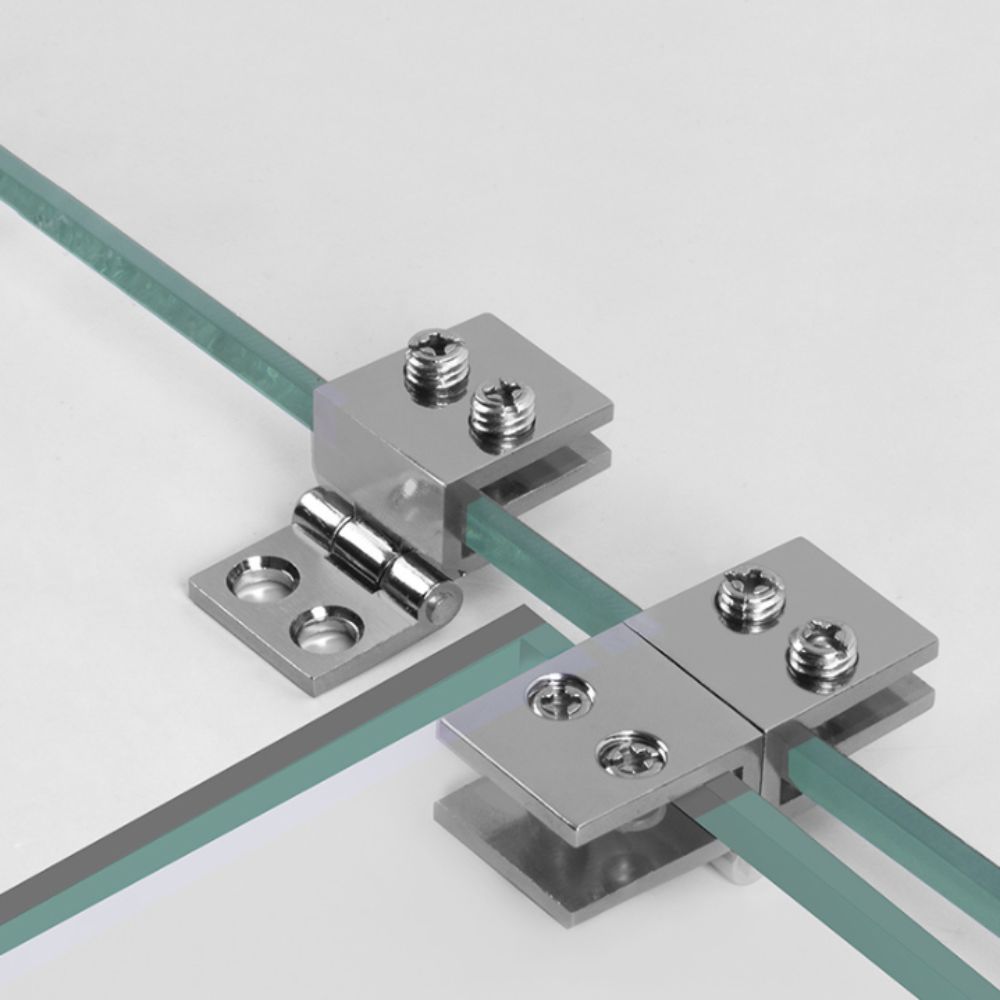 0 Degree Door Hinge Clamp Zinc Zinc Zinc Alloy Cabinet Door Hinge Practical Shower Door Hinges  Shower Door
