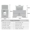 AEE4-4IN1 Din Rail AC Monitor AC50-300V 100A Voltage Current Watt KWH Power Digital Energy Meter Voltmeter Ammeter Wattmeter