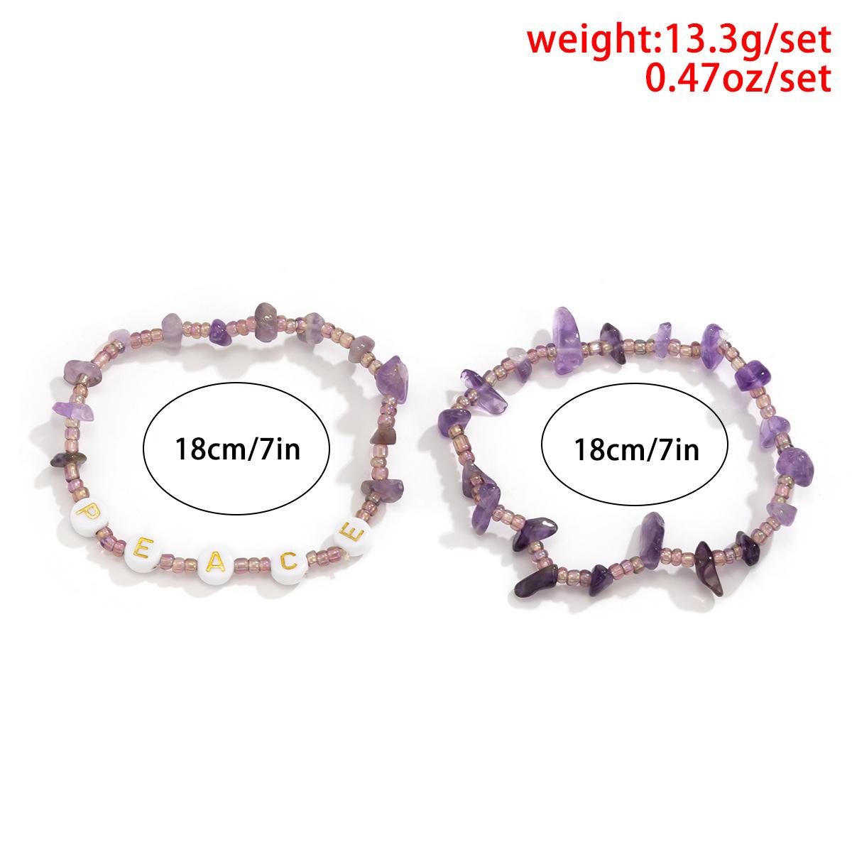 

Аксессуары, браслет на ногу из эластичного набора гальки специальной формы и рисовых бусин для женщин, пляжное пасторальное украшение для стопы с буквой