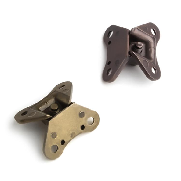 20 Peças Suporte de Canto de Borboleta Ângulos Retos para Móveis de Madeira Armário