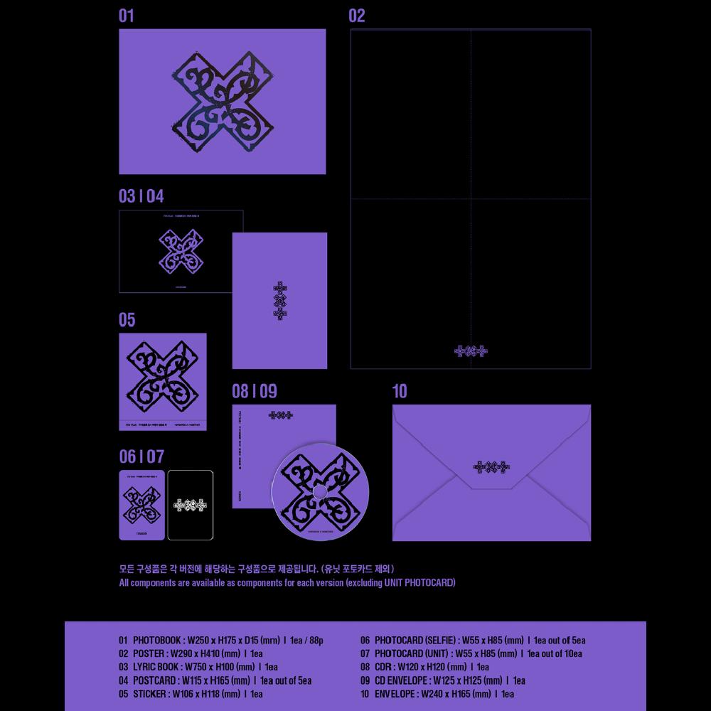 Pre-order TXT 7th Year: A Moment of Stillness In the Thorns Standard Ver. & POB