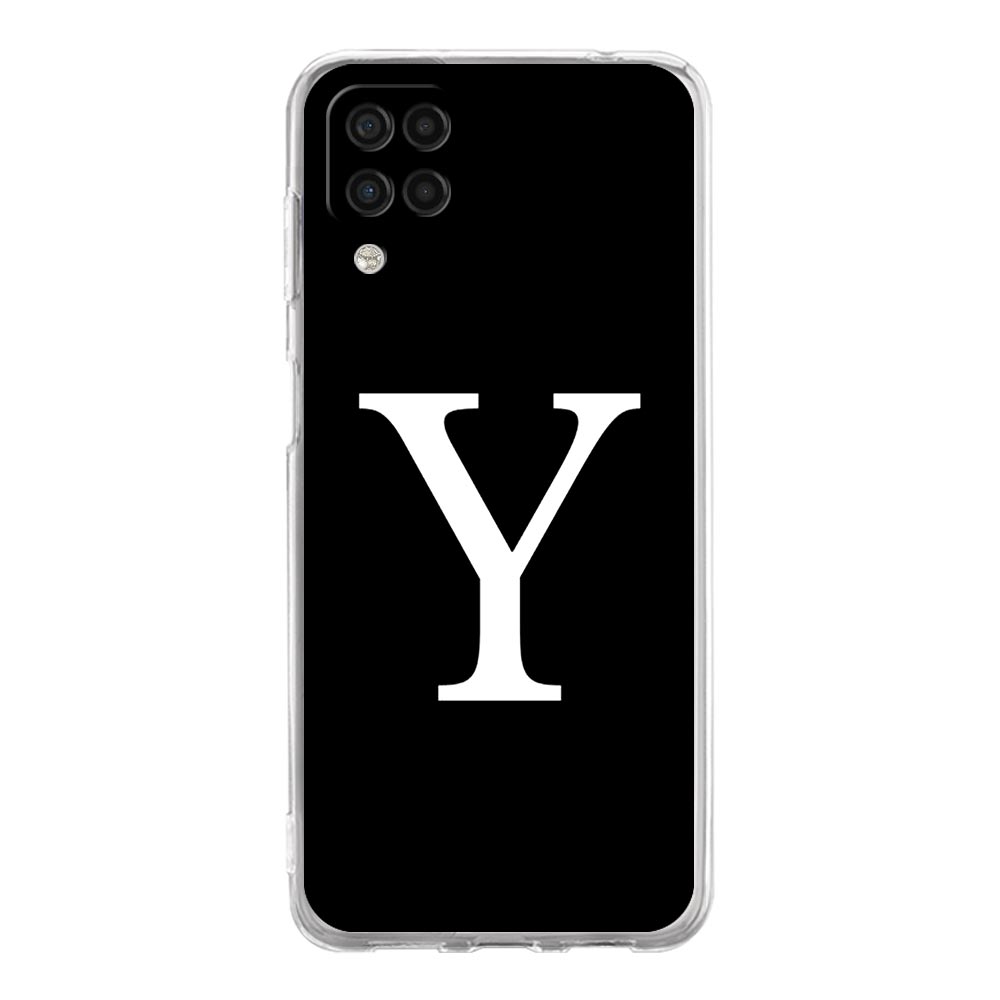 Phone Case For Samsung A13 A33 A35 A55 A73 A53 A23 A51 A71 A21S A31 A41 A05s A03S A15 A25 5G Cover Initial Letter A Z Fashion