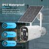 4MP Low Power Camera Wi-Fi Home HD Surveillance Camera Solar Outdoor Security Alarms Solar
