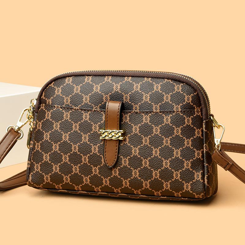 Fashionable and Retro Middle-aged Mother Bag A Small Crossbody Bag for Women