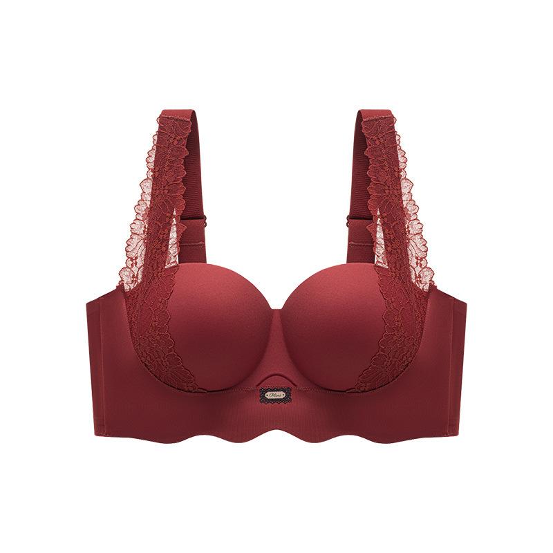 Lace Bra for Women To Support Underwear Breathable and Comfortable for Women To Tuck In Breasts Push Up Bra