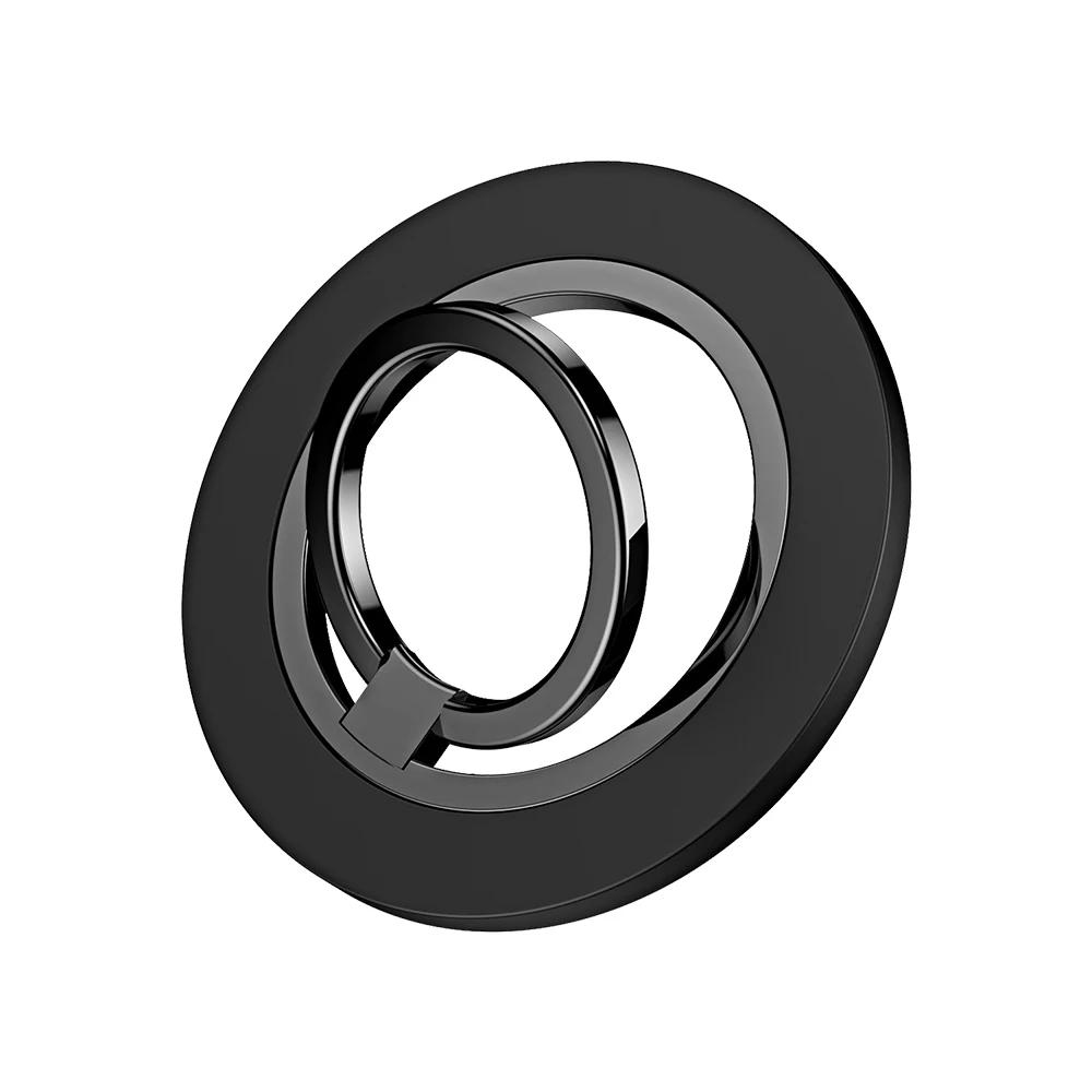 For Magsafe Magnetic Rotate 1Pcs Strong Suction Rotating 360 Wall Stickers Everywhere Folding Ring Phone Holder Alloy Portable