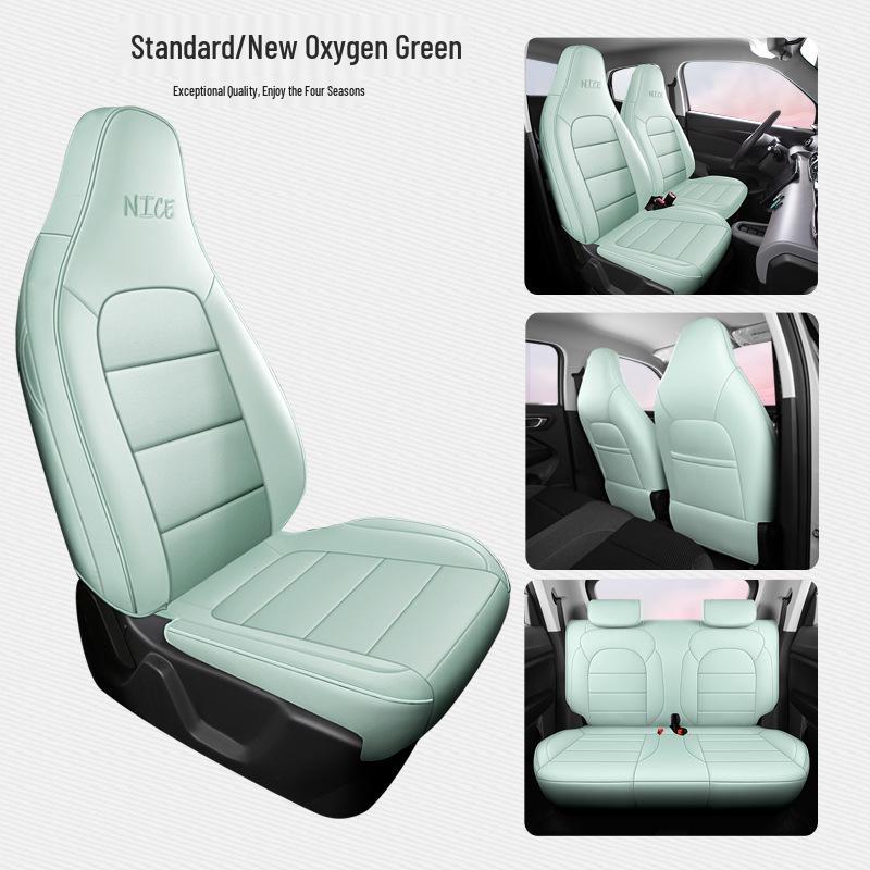 

Leapmotor T03 Full Leather Car Seat Cover - All-Season, Universal Fit Exclusive for Leapmotor T03