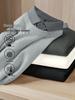 Men's Wool Modal Faux Two-Piece Lapel Sweater: New Autumn/Winter Warm Knit Base Layer Top