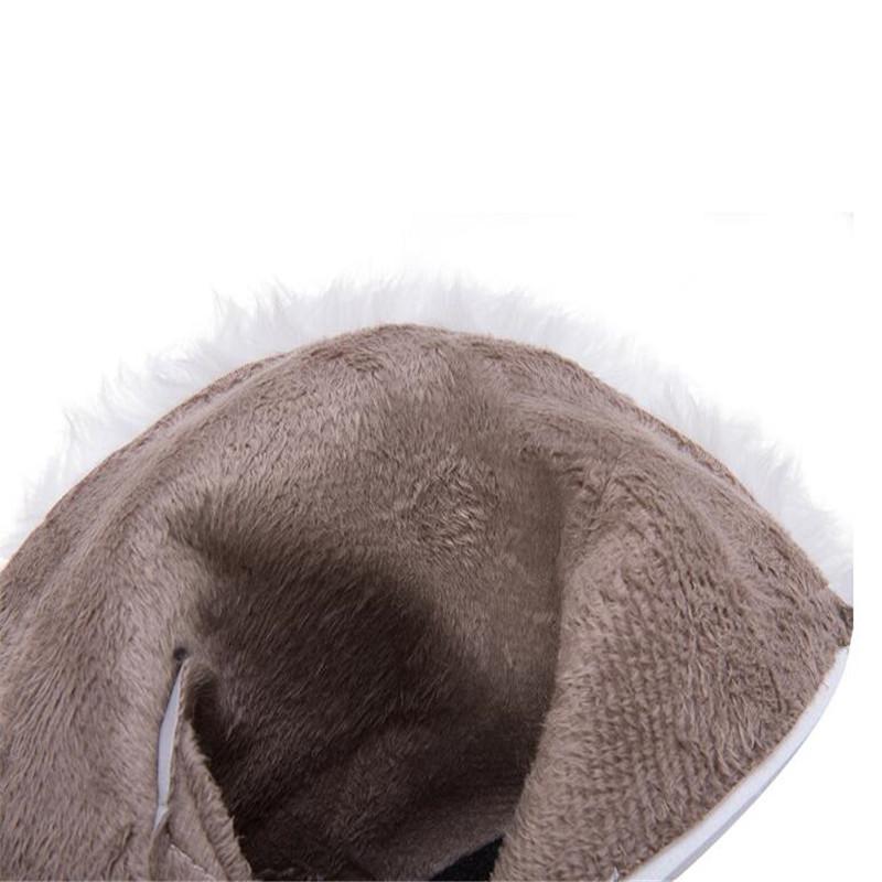 Fashion Women Boots Wedges Lolita Shoes Bowknot Diamond Women Cosplay Girls Princess Winter Ankle Boots Pink White Black 34-43