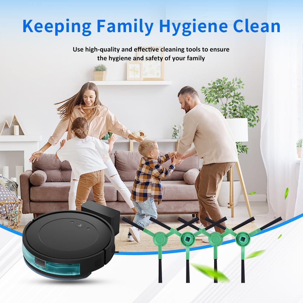 עבור iRobot Roomba 104 105 Combo /105 Vac/ Plus 405/505 Combo /Essential Y011040/Y0110/Q0120/ Q0520/Y0112 חלקי מברשת צד לשואב אבק