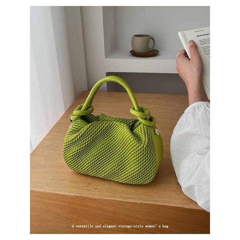 Ručně pletená taška, Vědro taška, Crossbody taška pod paži, Ramenní taška pro dojíždění, Velkokapacitní crossbody taška