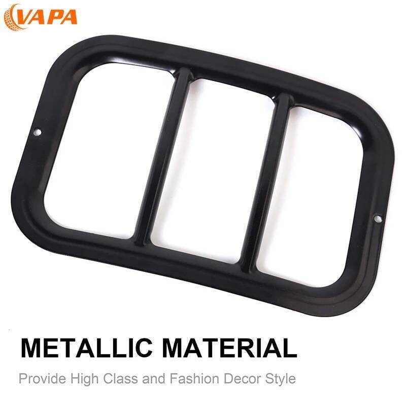 Rear Fog Lamp Protector Cover Light Taillight Metal Decoration For Jeep Wrangler JK 2007-2017 Exterior Accessories