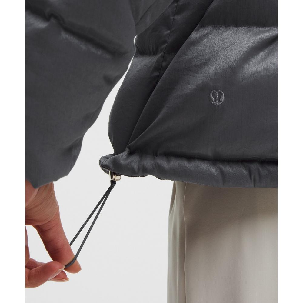 Lululemon Wunder Puff 600 Down Fill Jacket  Shine Solar Grey