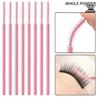 50 Eyelash & Eyebrow Fine Tip Straight Comb Brushes