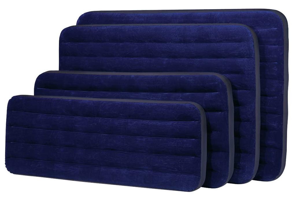 INTEX CLASSIC DOWNY Air Queen 203 X 152 X 22 Cm Japanese Bed, Size, (Product Code 68759) [Official Product]