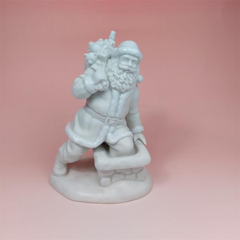 Party Decor American Santa Claus Figurines Santa Sculpture Home Desktop Ornaments Christmas Decorations Gifts