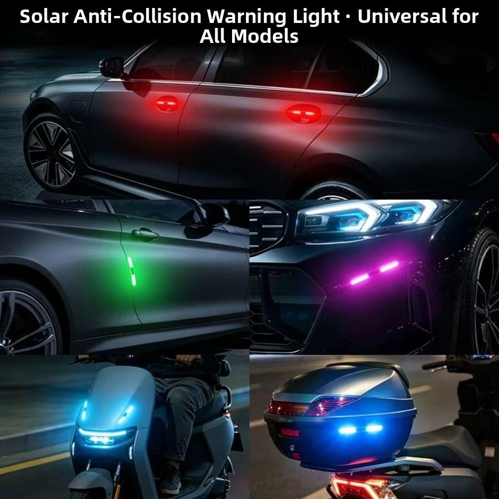 Waterproof Car Anti-collision Warning Light Motorcycle Decorative Lamp  Outdoor Use