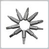 L-shaped 1/4 Hexagonal Screwdriver Bit 90 Degree Double Head Handle Black 6.35 Wrench 10pc Yellow Tape Screwdriver Bit Tool Set
