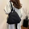 New Casual Lazy Wind Large Capacity Nylon Satchel Korean Version Women's Daily Multi-purpose Shoulder Backpack