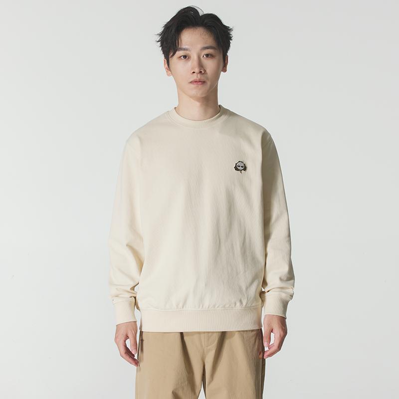 Timberland Solid Color Pullover Round Neck Simple Sweatshirt Men sweatshirt TB0A6NDBEFL1