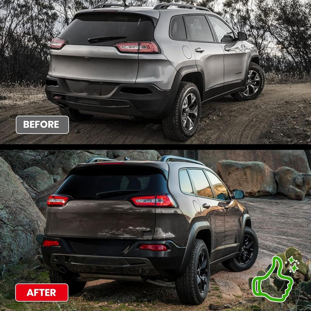 Rear Bumper Reflector For 2014 2015 2016 2017 2018 Jeep Cherokee 68105144AC Passenger Side (Right)