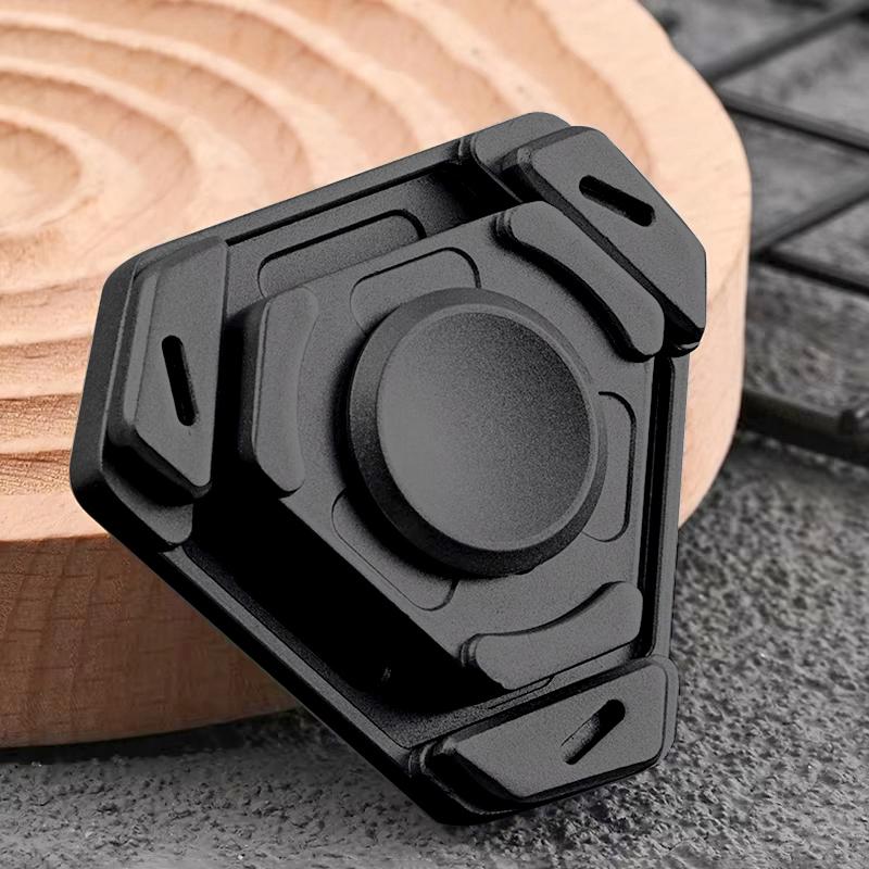 Edc Fingertip Slider Perpetual Motion Gyroscope Fingertip Toys Pressure Reducing Gyroscope Metal Slider Finger Push Rotator