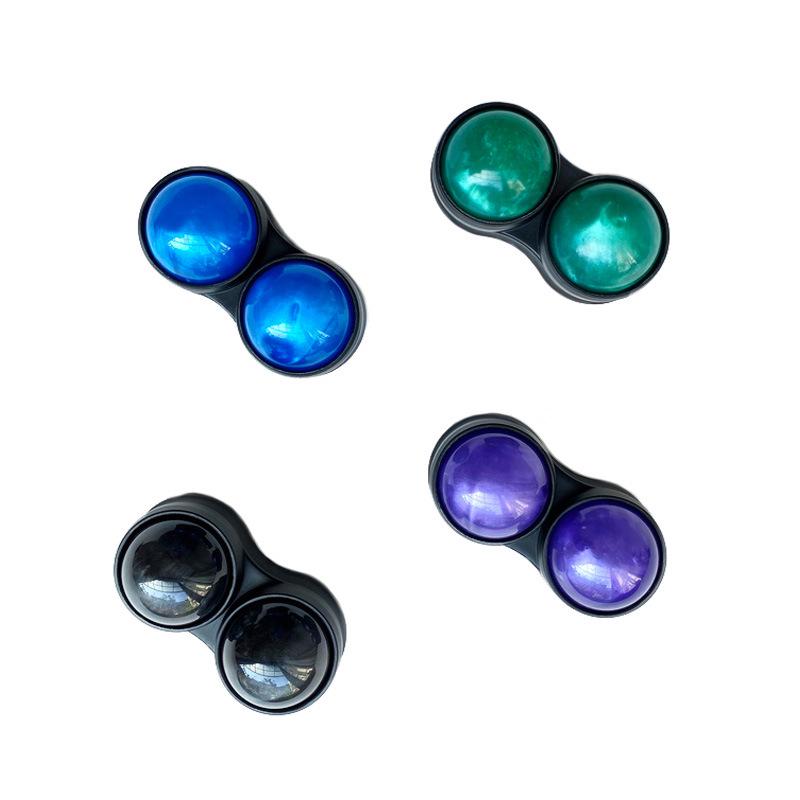 Dual Roller Resin Massage Ball for Muscle Relaxation and Fitness