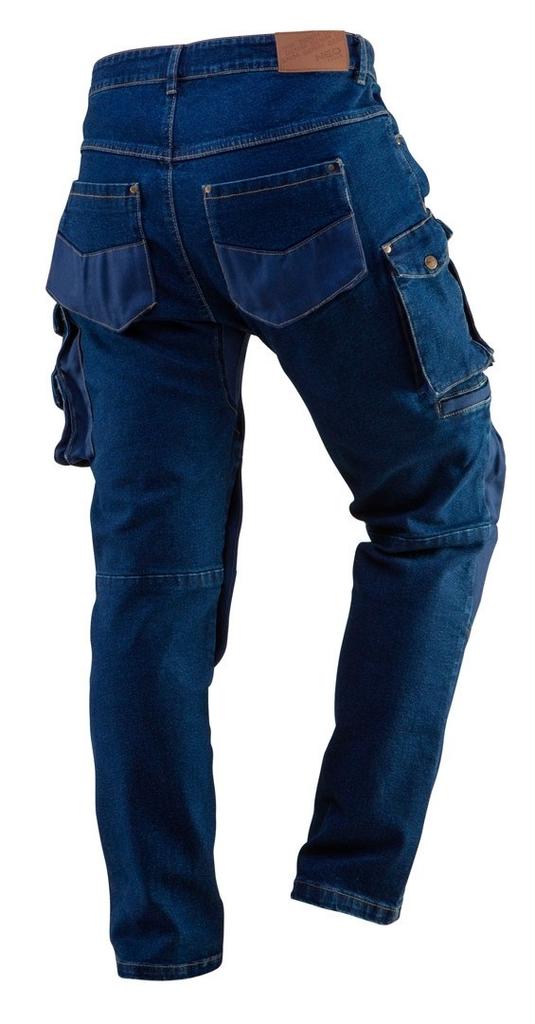 DENIM WORK TROUSERS, SIZE L - T N81-228L