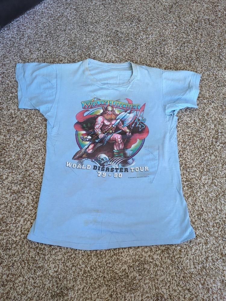 

New Molly Hatchet disaster 1979-1980 Christmas Gift Unisex S-5XL Shirt CA316 Unisex T-Shirt XXXXL