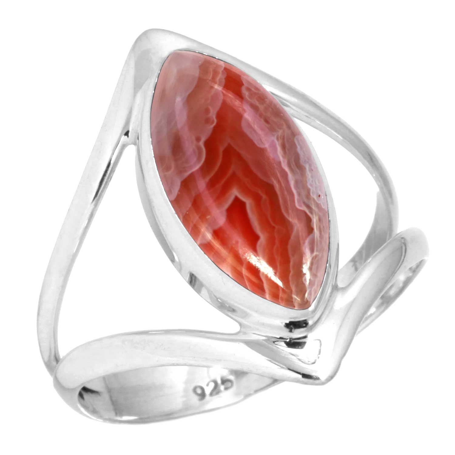 

Кольцо из стерлингового серебра 925 пробы Женское с драгоценным камнем Ручной работы Ювелирное изделие Подарок на помолвку Амазонит Ангелит Голубой опал Ботсванский агат Мохавский азурит Хризоколла 6.5