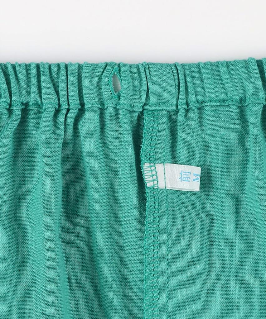 EP1000 ME Cotton Double Fits Up To Size Long Long Pants Wing/Wacoal Women's Pajamas, 100% (Main Body), Gauze, 3L, Sleeves,