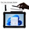 For Microsoft Surface Pro 10 Case Kickstand PC+TPU+Acryclic Tablet Cover with Shoulder Strap