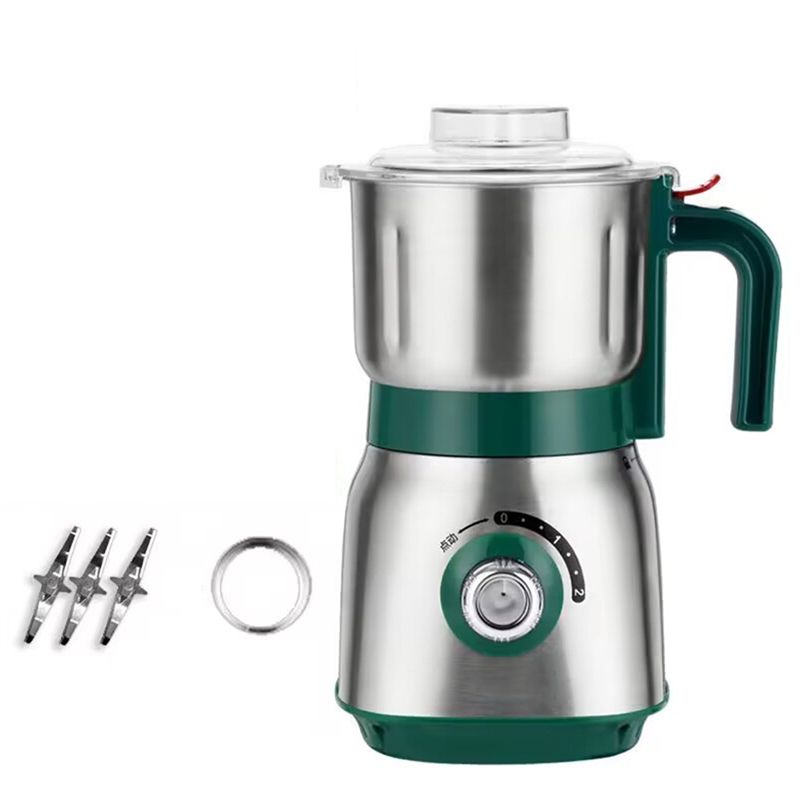 

Grain Grinde For Kitchen Electric Spice Grinders Comes With 3 Removable Stainless Blades For Coffee Bean Grains Nuts EU Plug-B61
