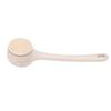 4 In 1 Electric Body Brush 2 Speeds Rechargeable Automatic Dual Handle Back Scrubber for Exfoliating Shower Beige