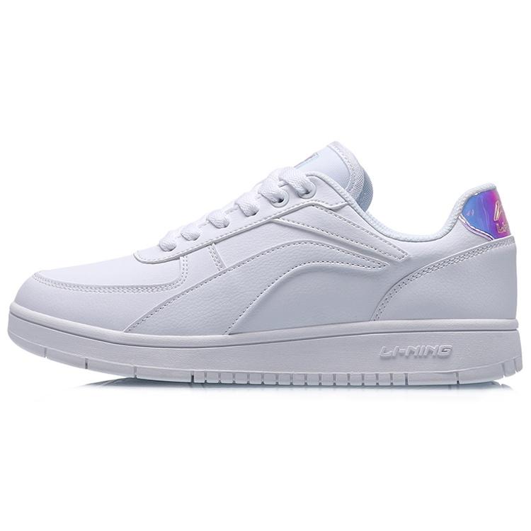 (WMNS) Li-Ning Classic Skateboarding Low White Laser Women s AGCP422-3 EU 35⅔