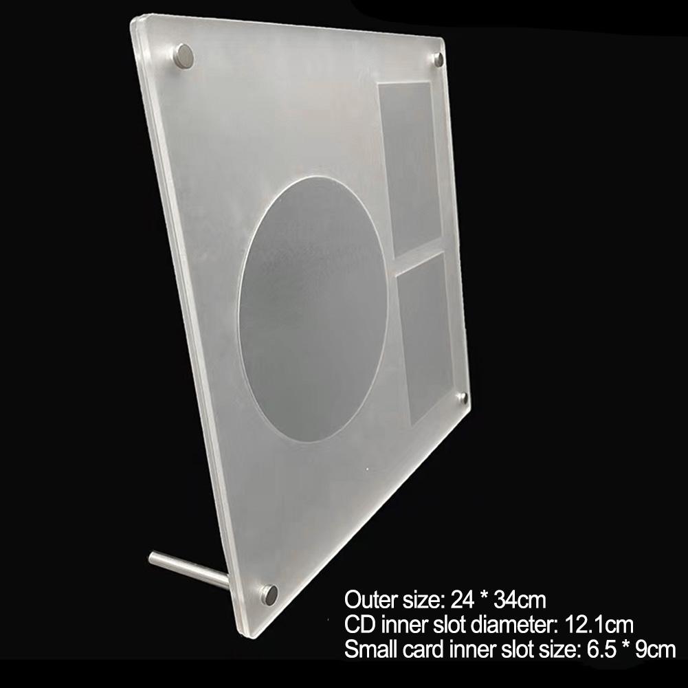 Acrylic Display Stand CD Frame Display Stand Photocard Stand