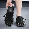 Big Size 46 Luxury Men Leather Slippers Sandals Comfortable Breathable Casual Shoes Men Fashion Sneakers Leisure Men Slippers Slides Footwear Male